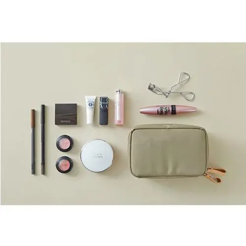 Wholesale Nylon Cosmetic Bag | Compact Makeup Organizer with Multiple Compartments for Beauty & Travel